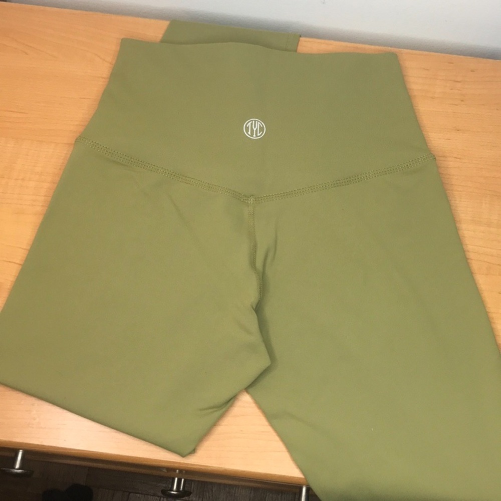 Til You Collapse army green legging